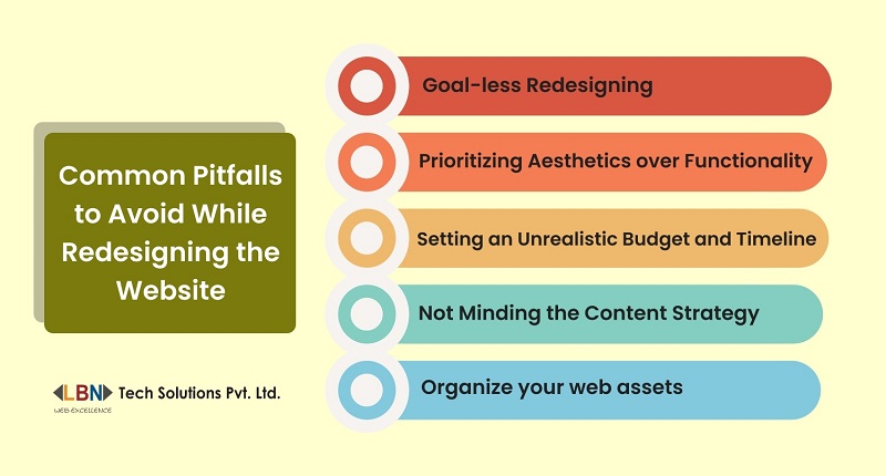 Website Redesign Mistakes to Avoid - Professional Website Redesign Services