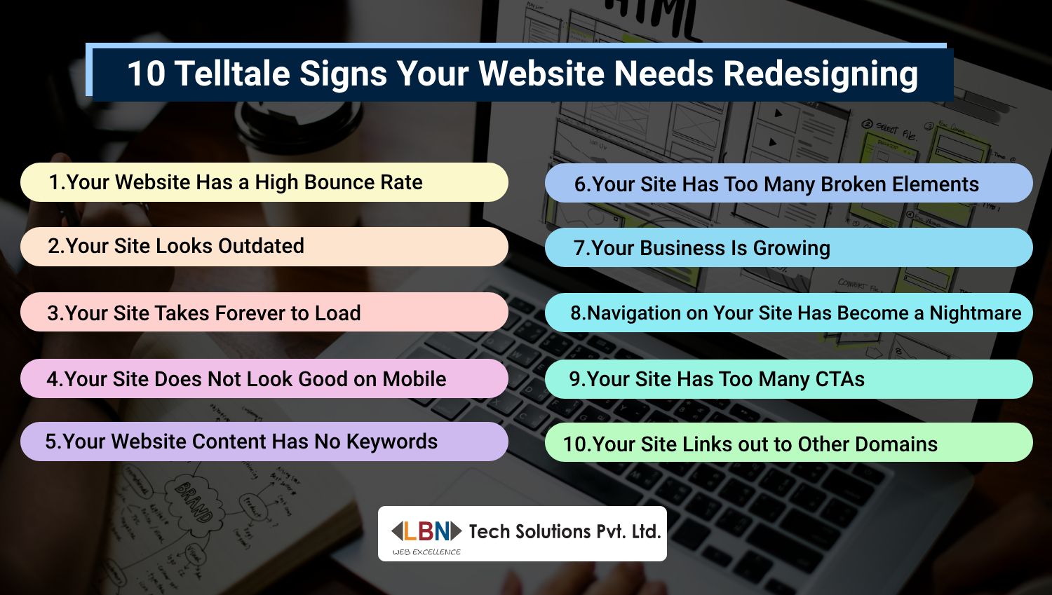 10 Signs Your Website Needs Redesigning