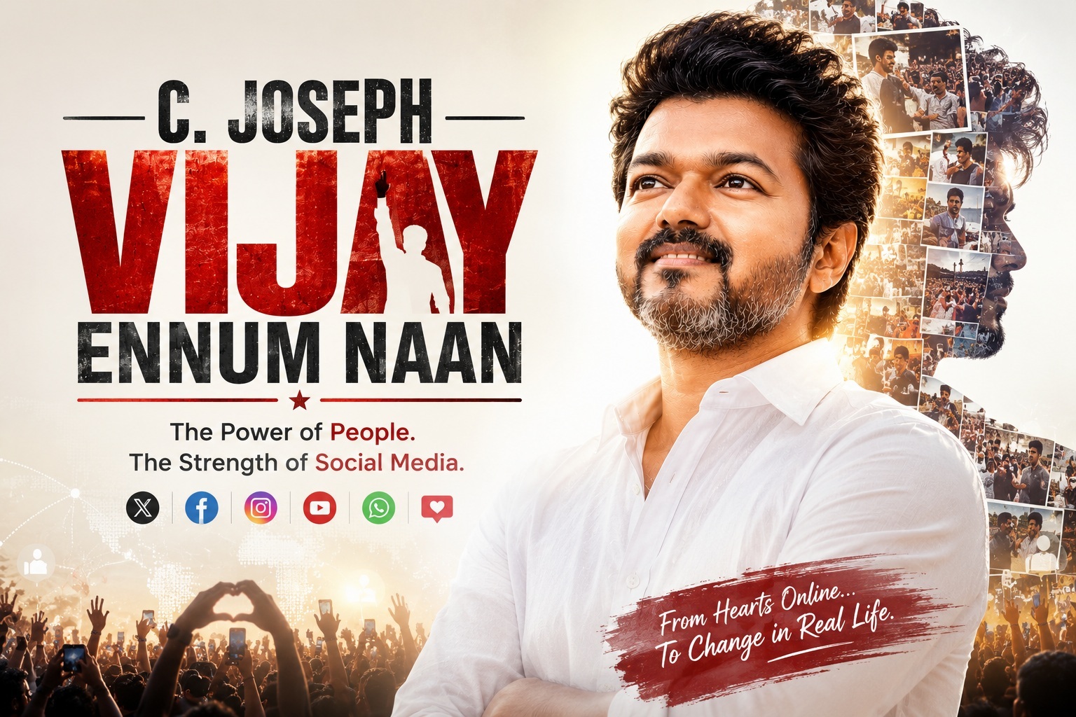 C. Joseph Vijay Ennum Naan C. Joseph Vijay Ennum Naan - Chief Minister of Tamil Nadu