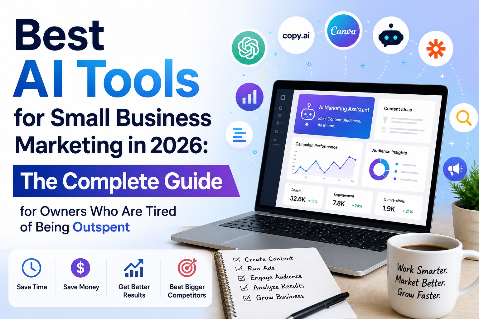 Best AI Tools for Small Business Marketing in 2026