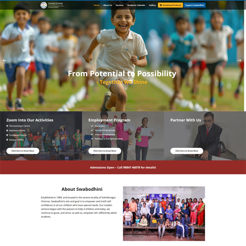 Swabodhini - School for Children with Special Needs